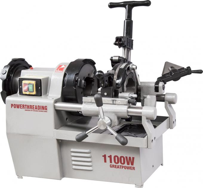 STT50N Portable Compact Pipe Threader Machine High Efficient 1100W