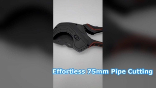 Heavy Duty 75mm PVC Pipe Cutter Professional Tool