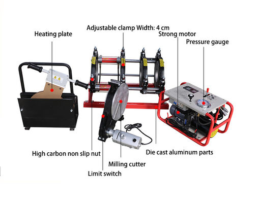 SHT630-SHY 12.65KW 400mm To 630mm HDPE Pipe Fusion Machine 380V Supplier